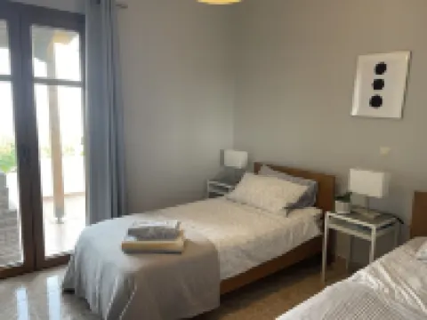 Spyros Villa near Fiskardo, Private Pool Overflow 4x8m, panoramic sea view