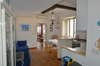 In Riomaggiore Cinque Terre with breathtaking sea view