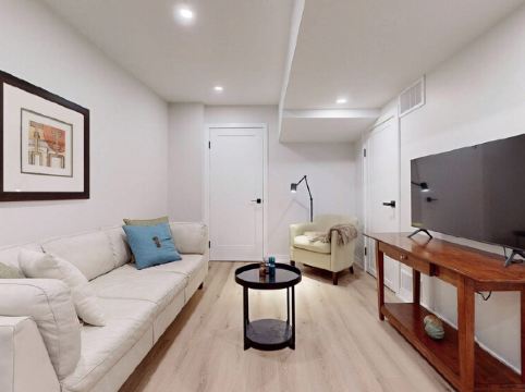 Brand new Furnished 2BDR Basement Apt-in the heart of  Toronto
