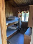 Rustic chalet - directly on the lake with sandy beach