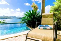 House of Open Arms Villa, Above Hurricane Hole, White Water Views,Romantic! Pool - Villas
