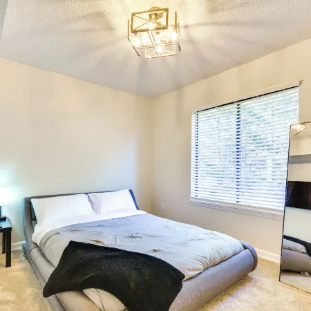 15 Mi to Greensboro: Archdale Condo w/ Fireplace