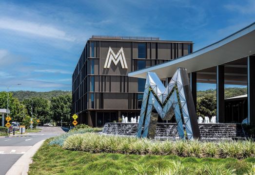 현대적인 호텔 내부