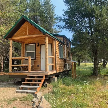 #31 Tranquil Pines Tiny Houses Horse Friendly