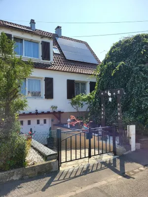 Basement apartment close to the center of Colmar, with private garden.