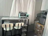 Tiny space living Cozy studio in lovely Fresno with AC, WiFi