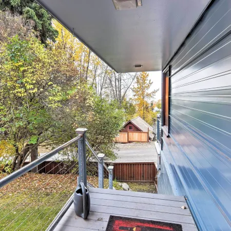 Downtown Anchorage Home, 1 Block to Coastal Trail!