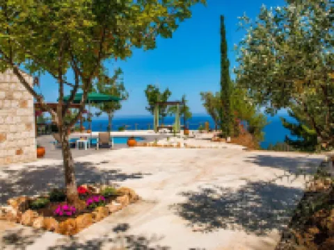 Villa Paradiso Sunset Private Pool Walk to Beach Sea Views A C Wifi - 3072 Hotels in Pomos