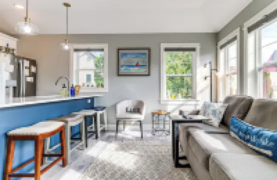 Walk to Dtwn Charlevoix Condo with Fireplace