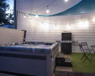 💰 23% OFF FUN PRIVATE Oasis. 2 KingSuites+SpaBaths, GoldenTee Arcade, YardGames🏡