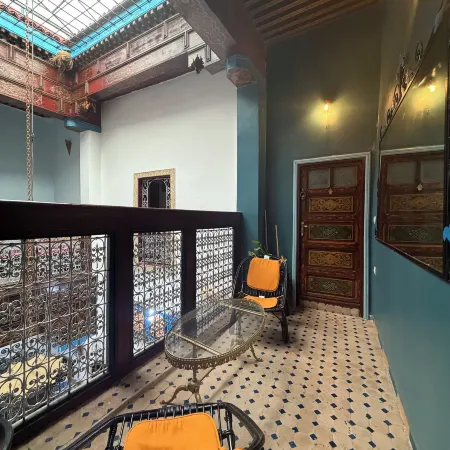 Riad Dar Fes source bleue luxury home