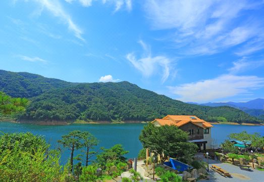 순천 황금호숫가 정원