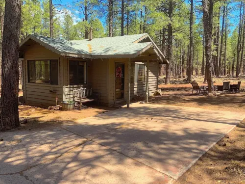 Secluded, Historic Wrigley Ranch Cabin- Pine Forest- 25 Acres Near Grand Canyon