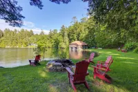 Expansive Eagle Lake Escape w/ Boathouse + Beach - Villas
