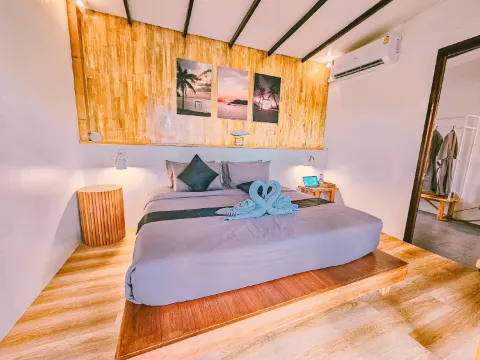 ห้องดีลักซ์ พร้อมวิวสวน