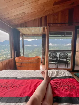 Valley View Homestay - ห้องครัว