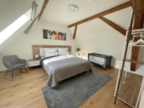 Family friendly maisonette apartment in the town center of Mering