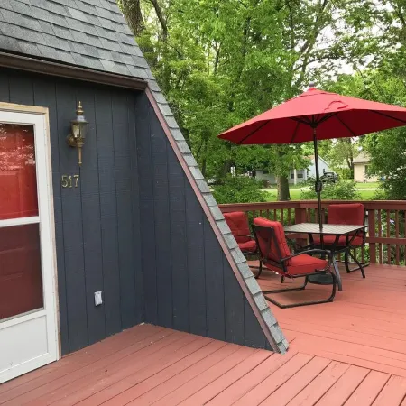 Relaxing, Cozy & Secluded One Loft Bedroom A-Frame w/ Private Summer Pool