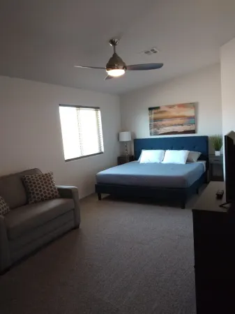 Close to shopping and freeway access.