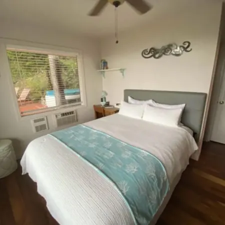 Cozy hidden gem tucked away where the mountains meet the sea.