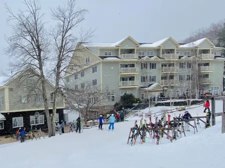 SKI-IN, SKI-OUT LOFT! IN the HEART of JIMINY PEAK VILLAGE! LIFT and MT. VIEWS! Отели в г. Ханкок