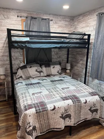 Quiet cabin on Moose Lake in Hayward, Wisconsin.