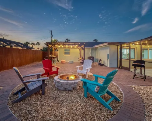 Summer Gem -Free Heated Pool -3B-2Br King-Q-2Twin-SB -Patio-Cozy Fire Pit-BBQ Hotels in Apollo Beach
