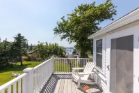 Dew Drop 4: Classic Waterfront Cape on the Harbor of Maine Coastal Village