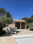 Charming country house in the Provencal countryside among vineyards and olive trees