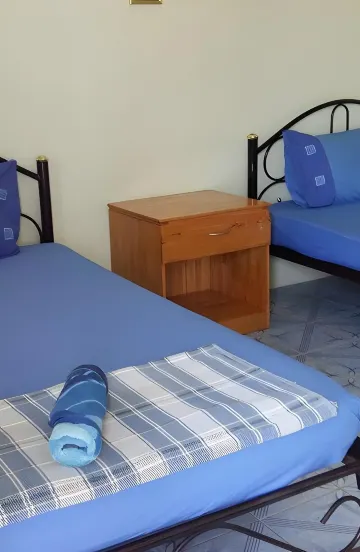 ห้องสแตนดาร์ดเตียงแฝดพร้อมพัดลม (น้ำเย็น)