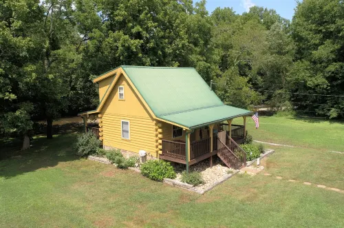 Yellow Cabin on the River 2 Bedroom Cabin by RedAwning