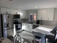 New 4 BR house near center and beaches with bikes