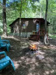 Cute cabin in the woods
