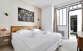 Charming Apt with Patio - 2Bd4P - Monceau Park