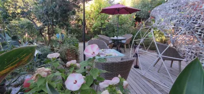 Maison d'hôtes Coeur d'Hérault - Gîte et Chambres d'hôtes - Spa & Massages Các khách sạn ở Peret