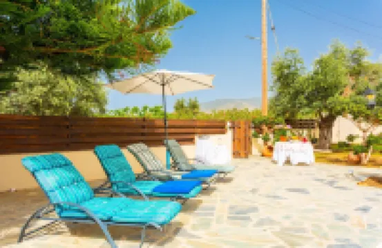 Villa Constantinos Large Private Pool Walk to Beach Sea Views A C Wifi Car Not Required - 2220