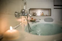 Victoria Hotel Letterario - vasca da bagno