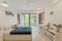Peaceful 1bhk w Pool Near Candolim Beach Sbg-205 - Condos