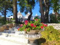 Trulli with pool