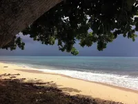 R HOUSE on Steps Beach in the Tres Palmas Marine Reserve