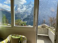 Eiger Mürren Swiss Quality Hotel - vue sur la montagne