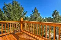 Angel Fire Mountain Cabin w/ Hot Tub & Sauna! - balcony