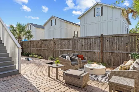 Pool Firepit Near Miramar Beach Access Blue Surf Lane by AvantStay