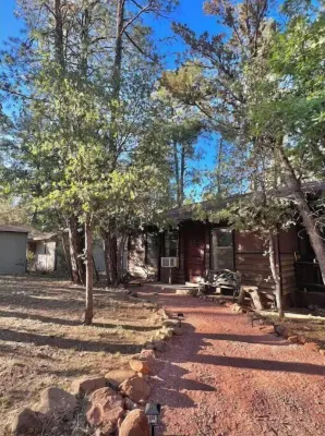 Rustic/ modern peaceful cabin. Excellent ambiance.