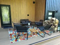 New Finnish Holiday House with Indoor Sauna