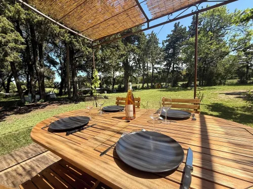 Maisonnette Avec Petite Forêt - Tranquillité Assurée - Idéal Jeune Famille Hotels in Valreas