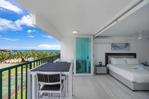 Welcome to the Elegance  with this unique Ocean Front Studio, with Beach access Hotels in Mata de Platano