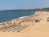 Crystal clear sea of Sardinia, sand desert, dunes and relaxation