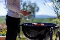 Panoramic apartment with swimming pool and private garden