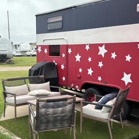All-American Travel Trailer Near The Beach